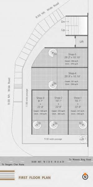  ashoka-icon Ashoka Icon Cluster Plan for 1st Floor
