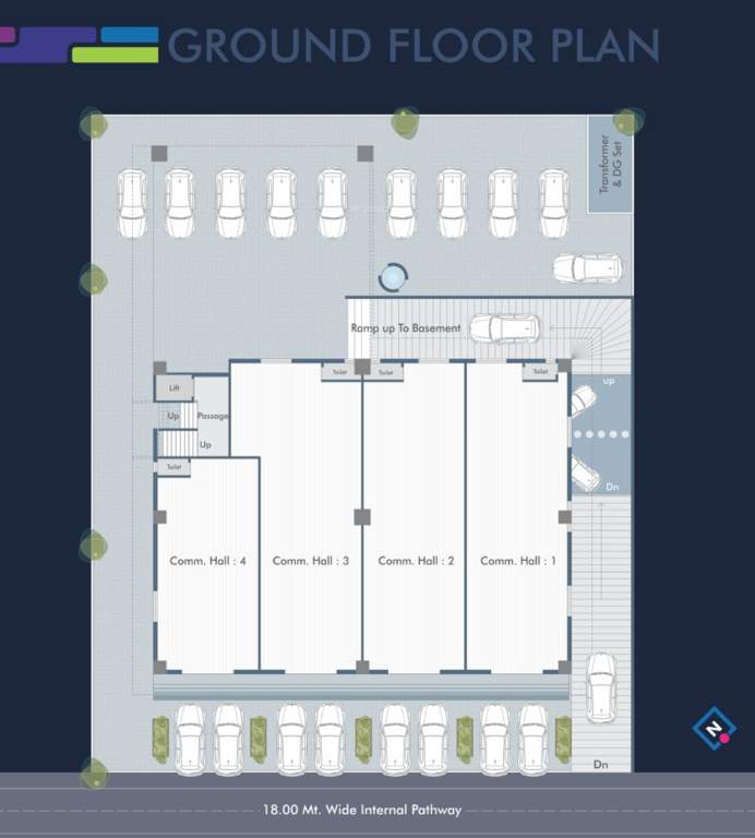  privilege avenue Privilege Avenue Cluster Plan for ground Floor