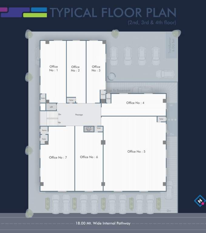  privilege avenue Privilege Avenue Cluster Plan from 2nd to 4th Floor