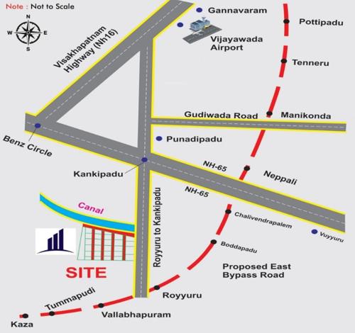 Location Plan sri-bhumi-eeshaanya-independent-houses Location Plan