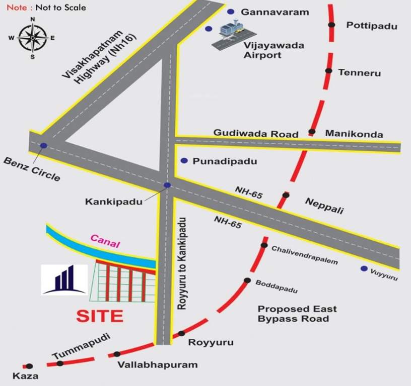  sri bhumi eeshaanya independent houses Location Plan