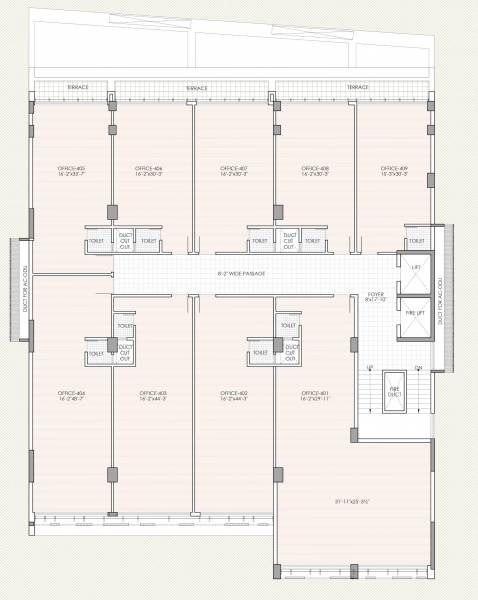  a-park A Park Cluster Plan For 4th Floor