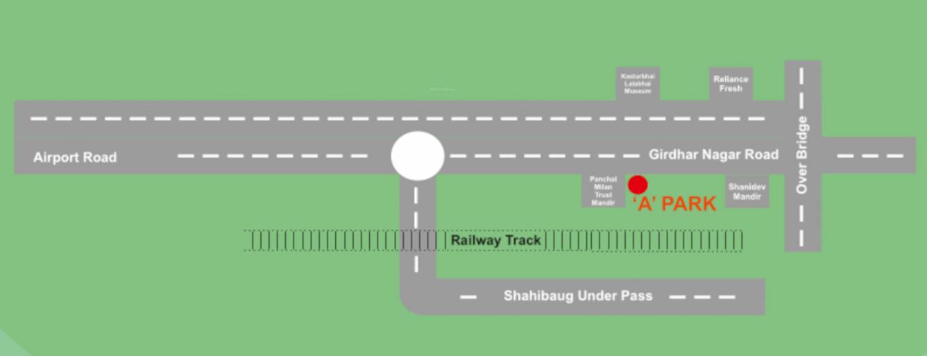  a park Location Plan