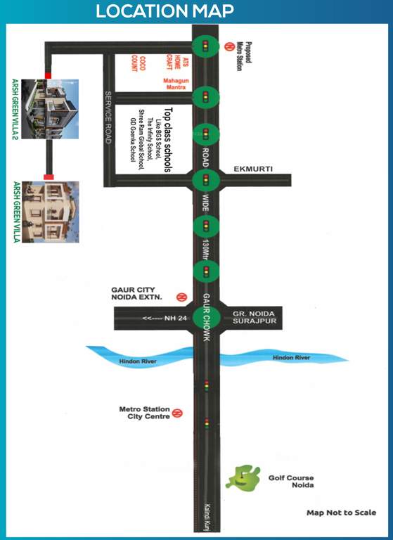  green villa Location Plan