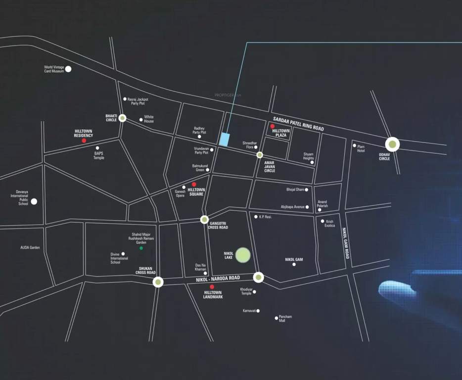  hilltown impressa Location Plan
