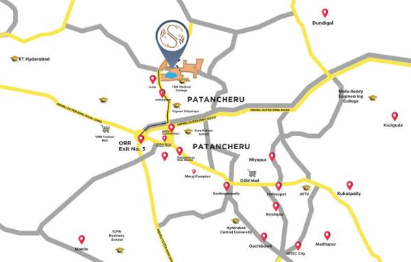  sansa-county-sector-ii Location Plan