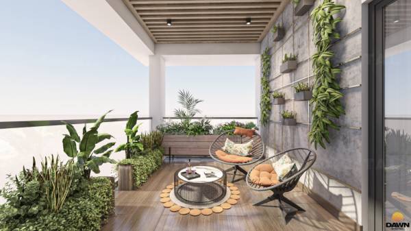  sansa-county-sector-ii Balcony