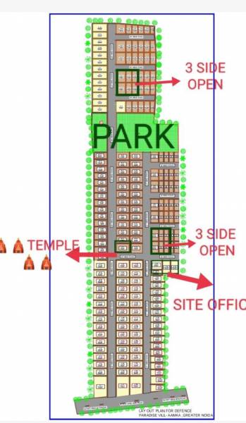  paradise Layout Plan