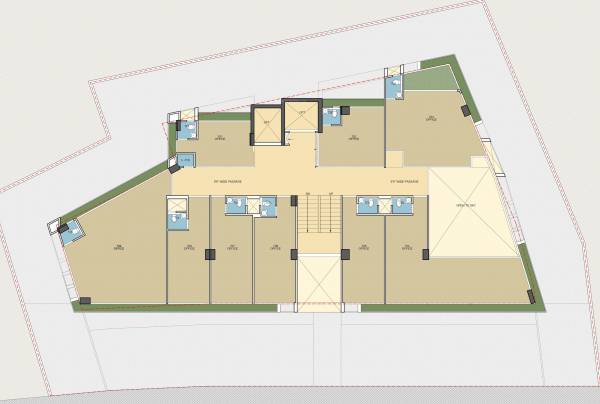  elanza Elanza Cluster Plan For 7th Floor