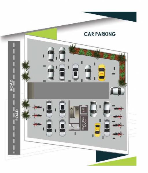 aum-shankara Aum Shankara Cluster Plan For Ground Floor