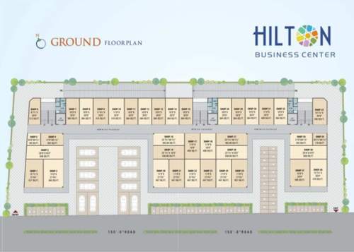 Business Center Ground Floor Cluster Plan business-center Business Center Ground Floor Cluster Plan