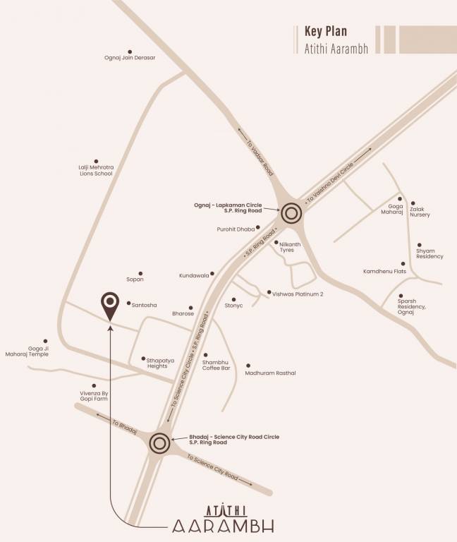  aarambh Location Plan
