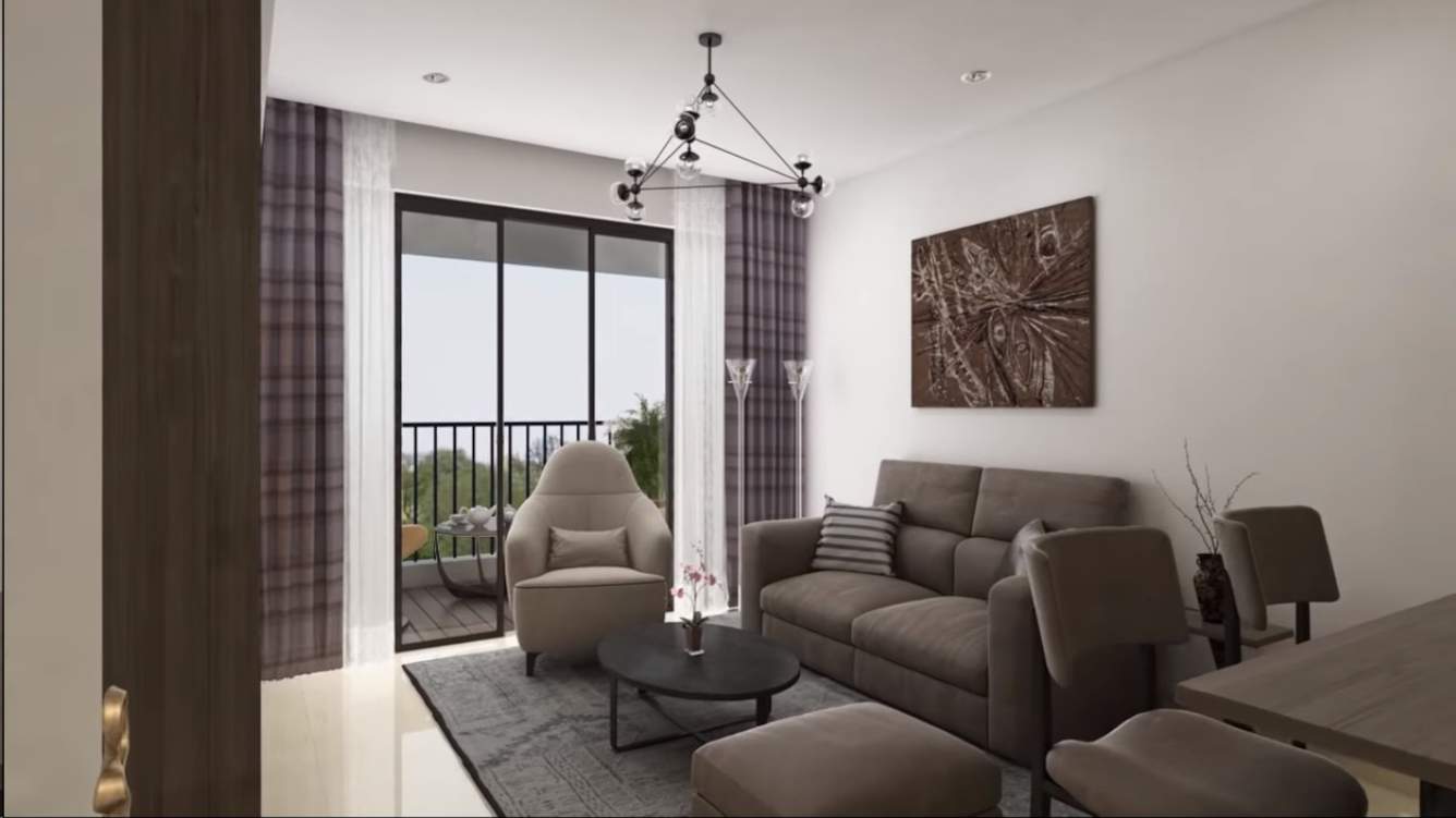  47 east c mhada Living Area