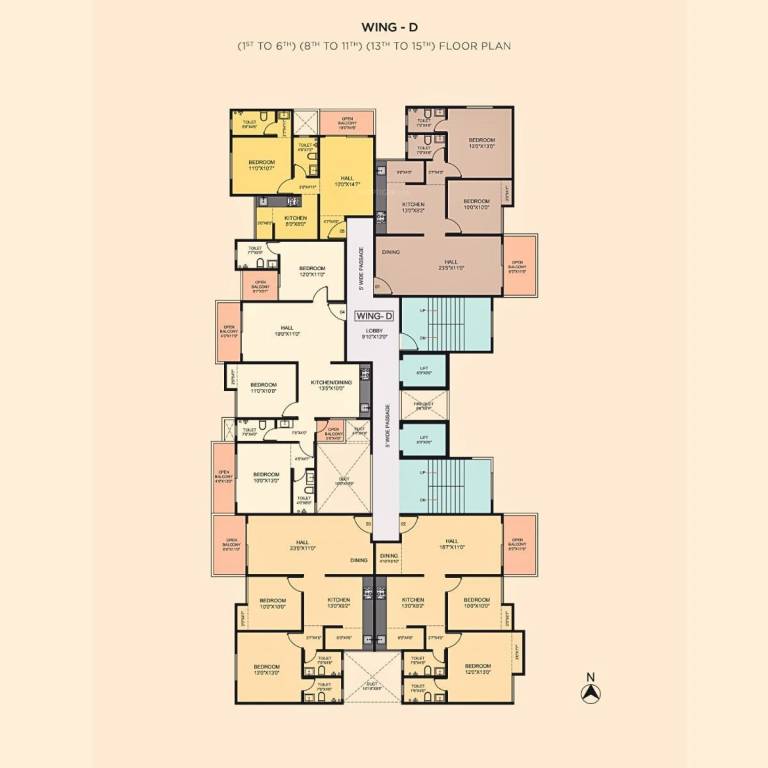  altorios 2 o Wing D Cluster Plan