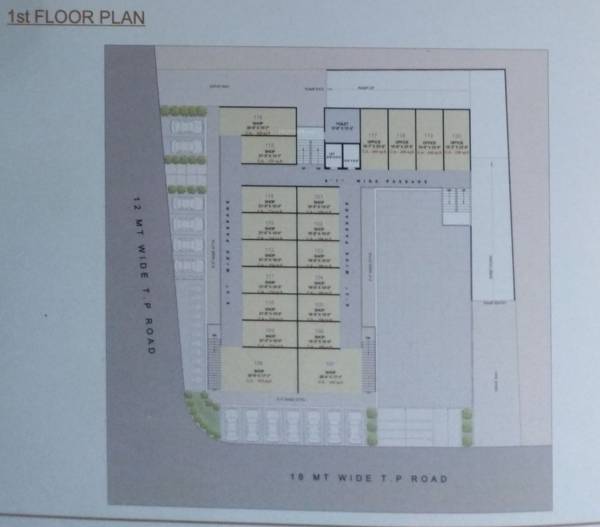 Corner Cluster Plan for 1st Floor corner Corner Cluster Plan for 1st Floor