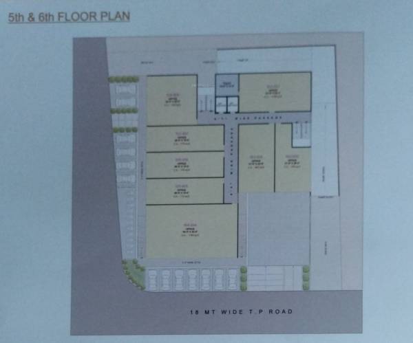 Corner Cluster Plan from 5th to 6th Floor corner Corner Cluster Plan from 5th to 6th Floor