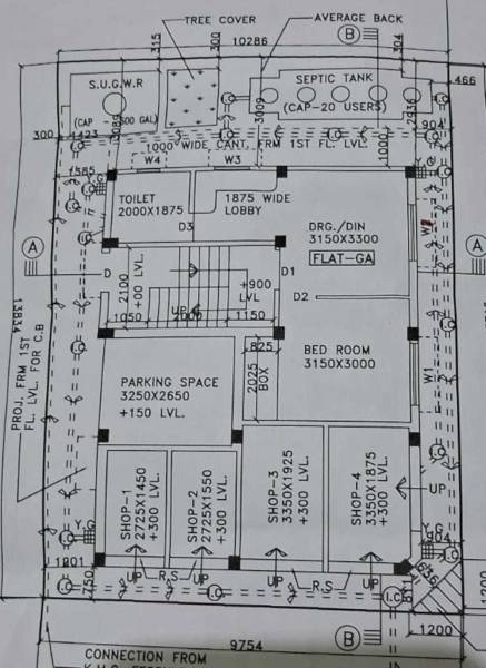  prothoma Prothoma Cluster Plan for ground Floor
