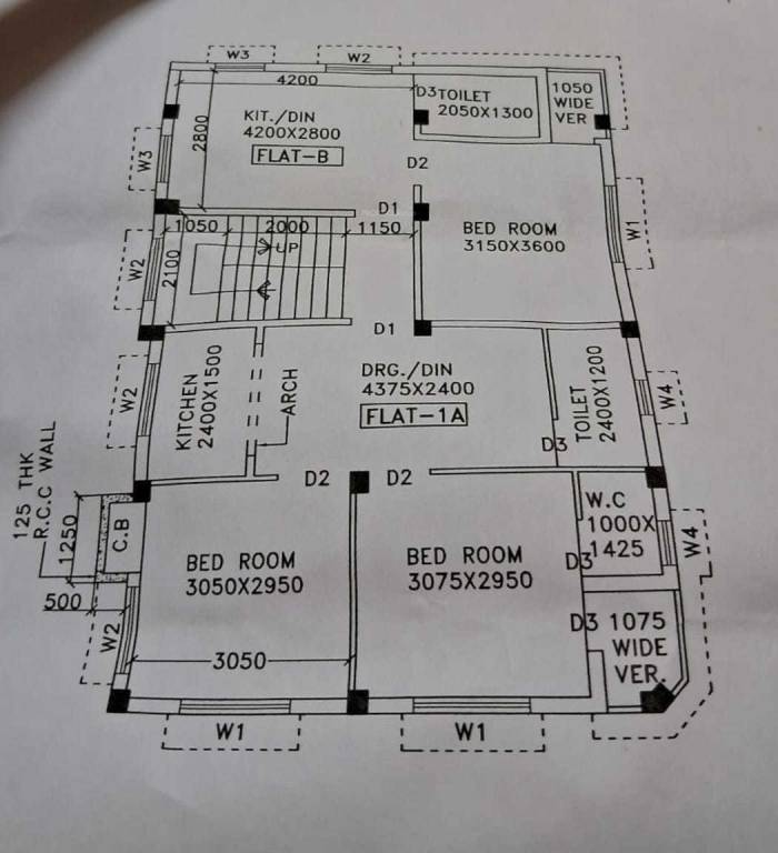  prothoma Prothoma Cluster Plan from 1st to 2nd Floor