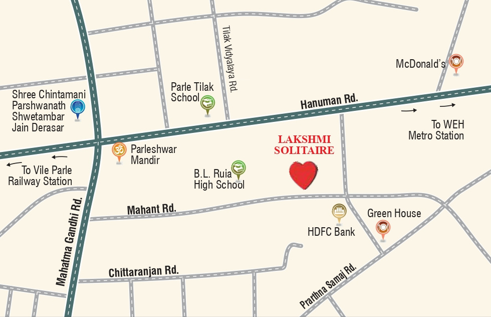  solitaire Location Plan