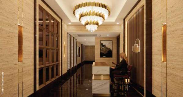  solitaire Entrance Lobby