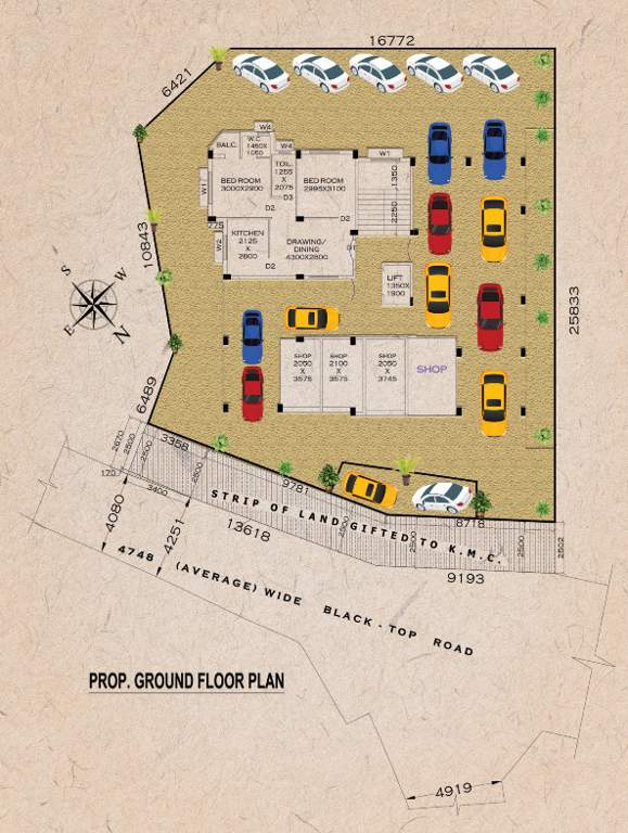  parul bhavan Cluster Plan