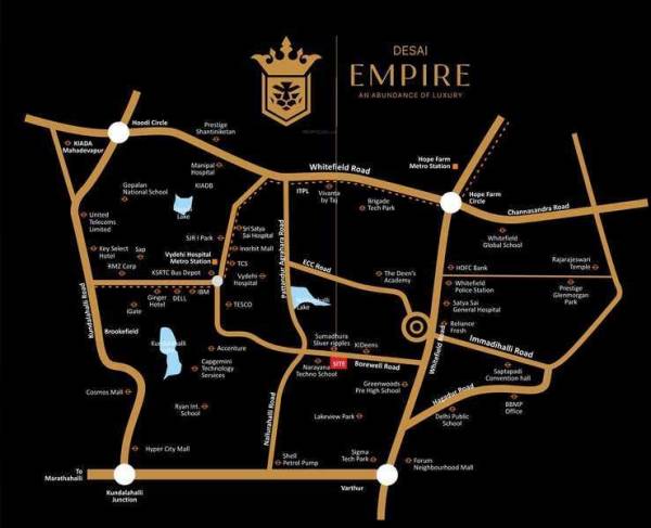  empire Location Plan