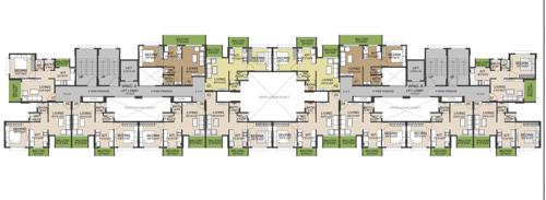  neelkamal Neelkamal Cluster Plan from 2nd to 6th Floor