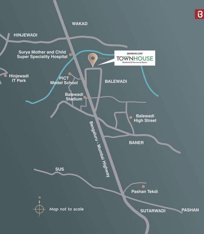 townhouse a Location Plan