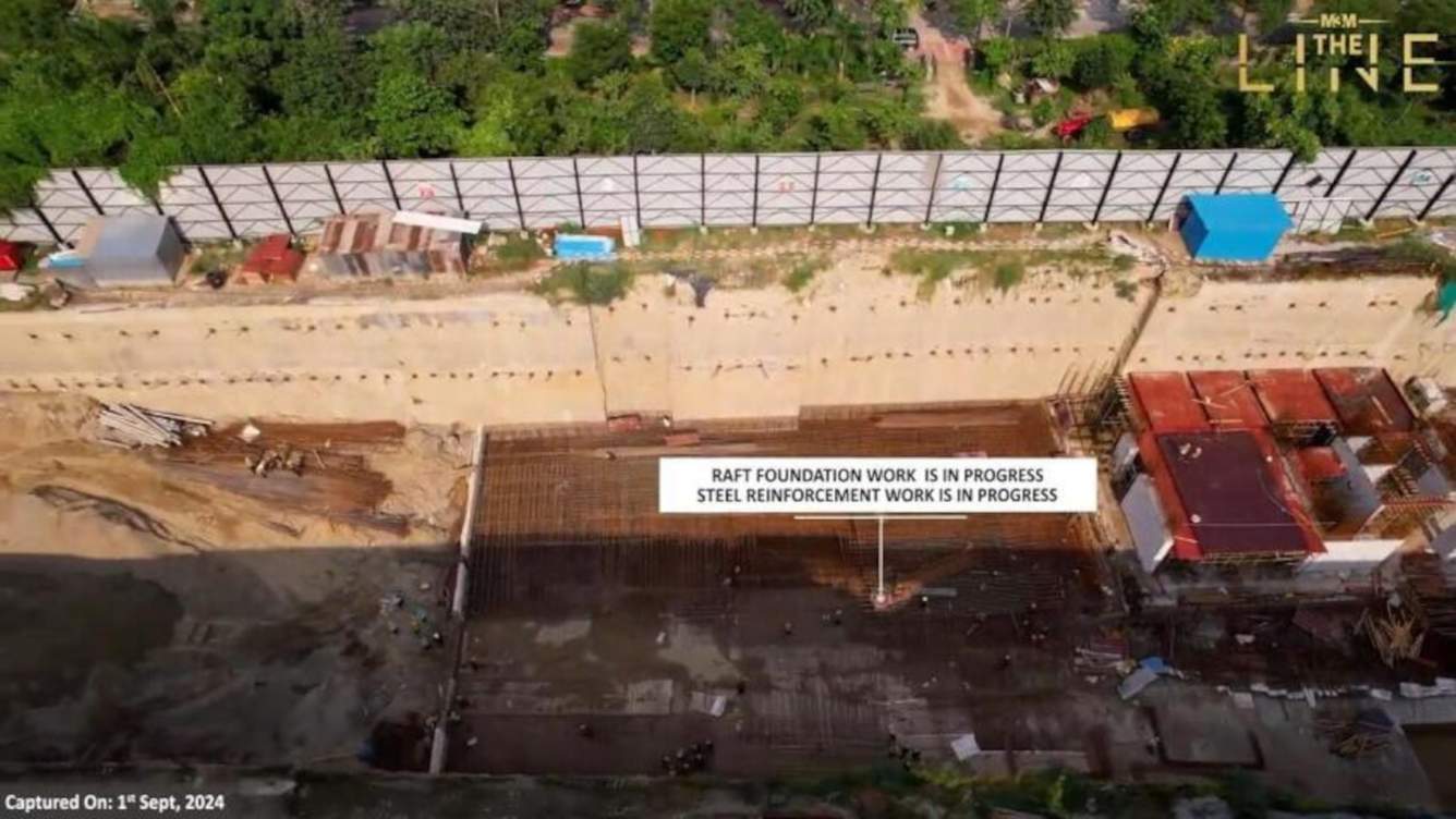  the line M3M The Line Construction Status Sept 24