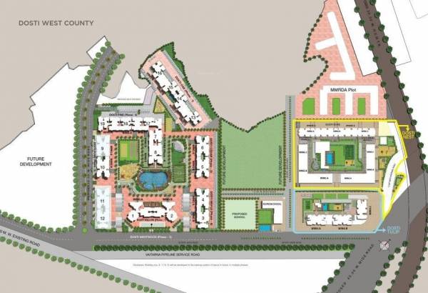  west-county-phase-6-dosti-maple Master Plan