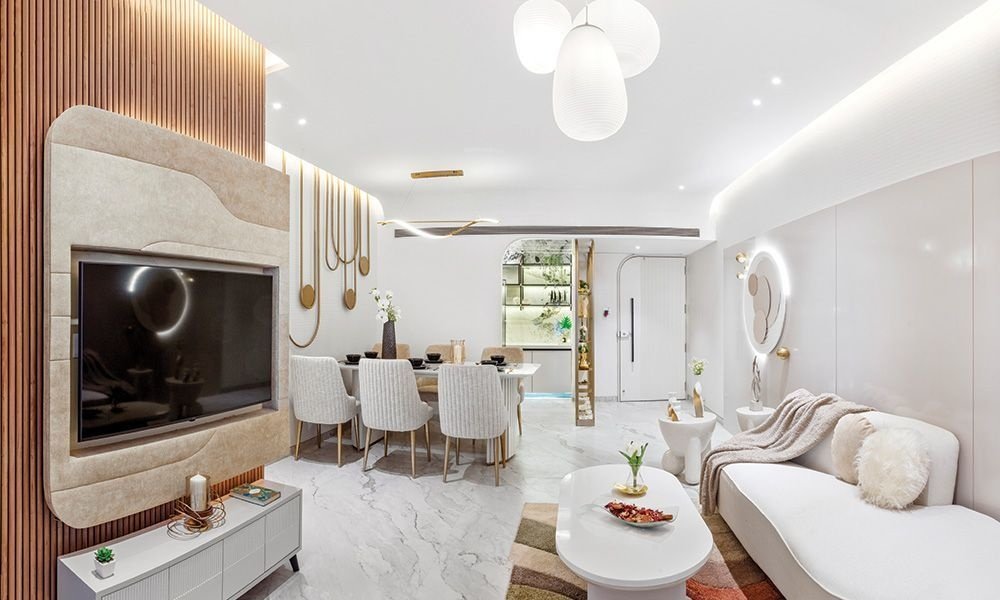 west county phase 6 dosti maple Living Area