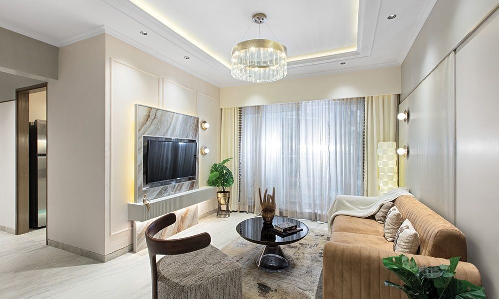 west county phase 6 dosti maple Living Area