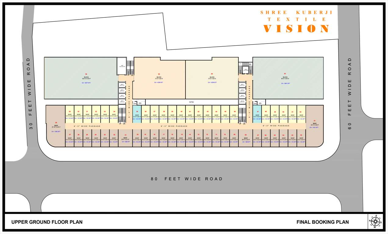  kuberji vision Kuberji Vision Cluster Plan from 1st to 2nd Floor