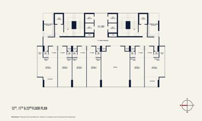  kamdhenu23-west Kamdhenu23 West Cluster Plan from 12th to 22th Floor