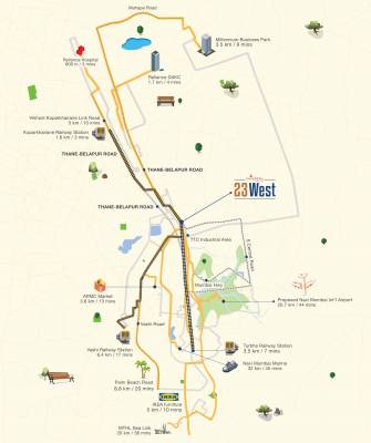  kamdhenu23-west Location Plan