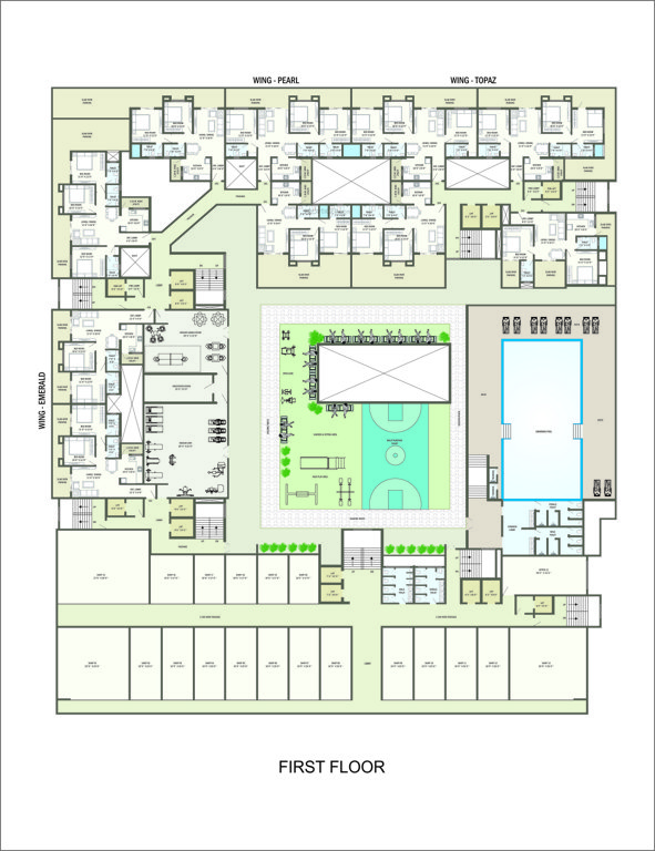 royal empire Royal Empire Cluster Plan for 1st Floor