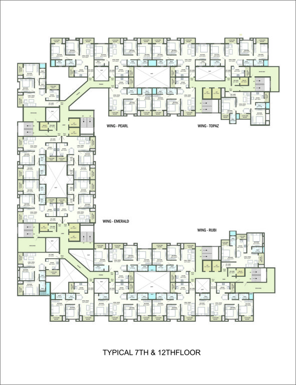 royal empire Royal Empire Cluster Plan for 7th & 12th Floor