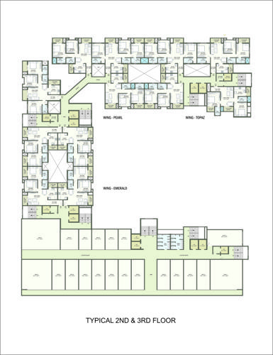 Royal Empire Cluster Plan from 2nd to 3rd Floor royal-empire Royal Empire Cluster Plan from 2nd to 3rd Floor