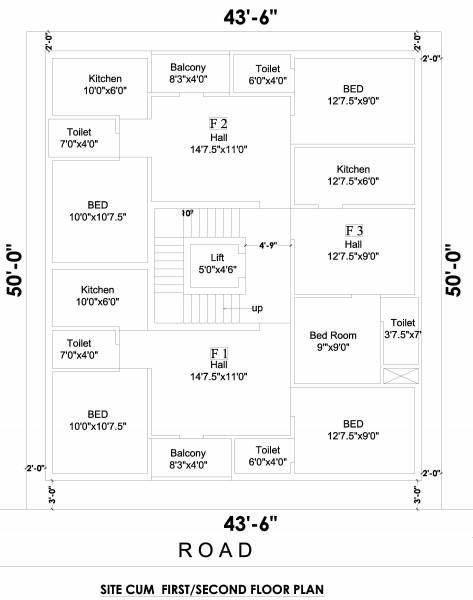  phase-ii Indhome Phase II Cluster Plan For 1st & 2nd Floor