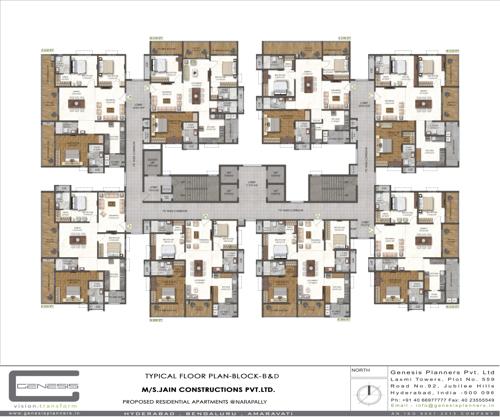  central-park-east Jains Central Park East Block B Cluster Plan