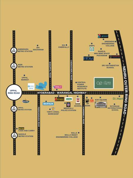  jains-central-park-east Location Plan