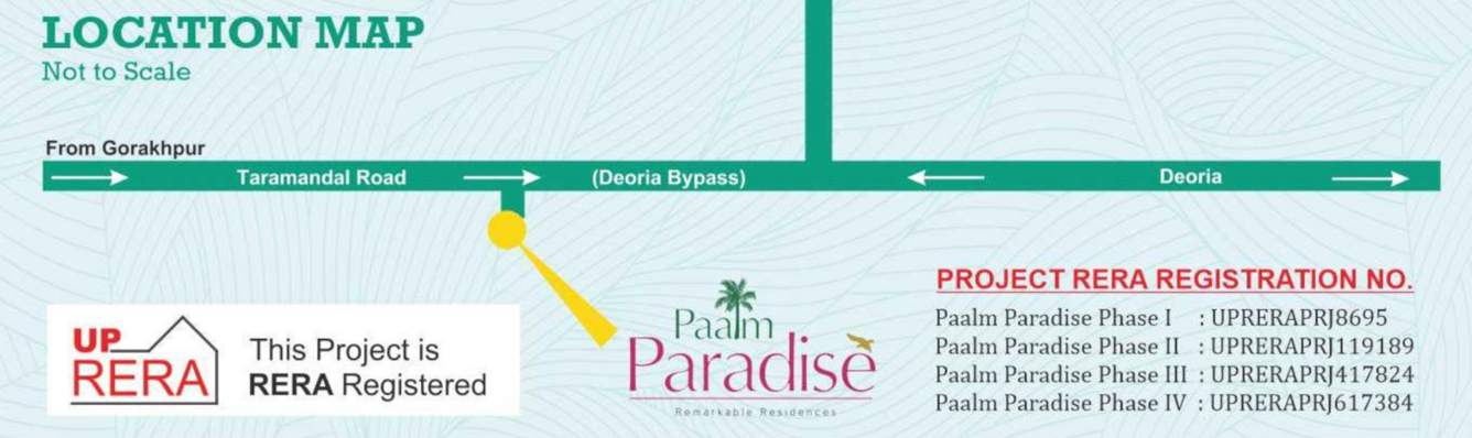  paalm paradise phase vi Location Plan