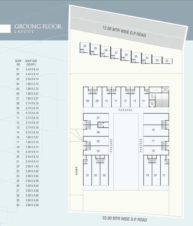 westgate signature Westgate Signature Cluster Plan for ground Floor