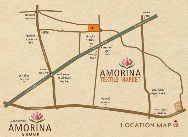  textile-market Location Plan