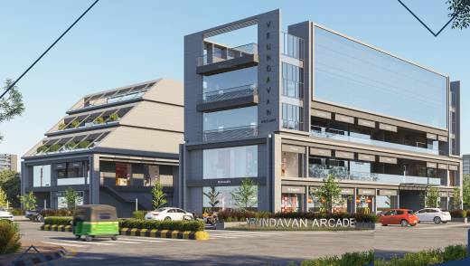 vrundavan-arcade Elevation Elevation