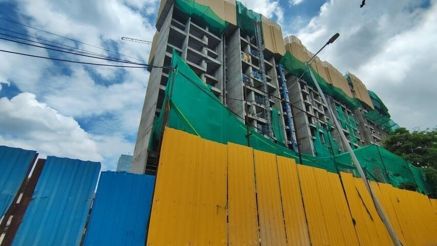  seawood west square Construction Status Oct 24