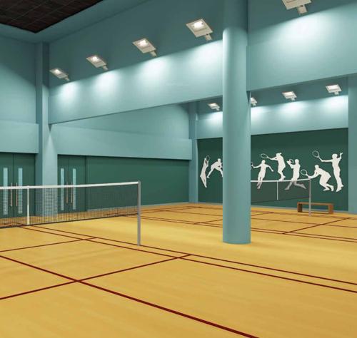  seawood-west-square Badminton Court