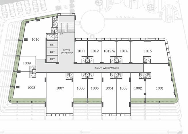  signature Signature Cluster Plan For 10th Floor