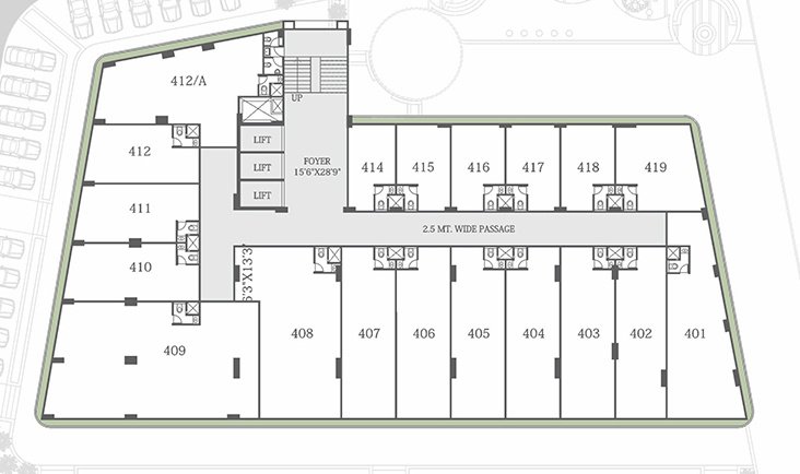  signature Signature Cluster Plan For 4th Floor
