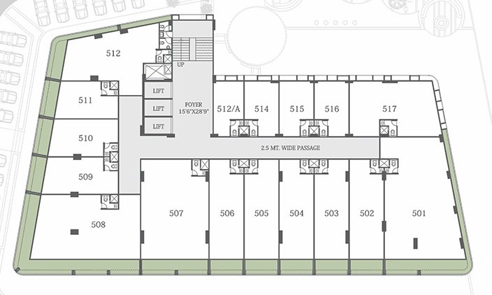  signature Signature Cluster Plan For 5th Floor